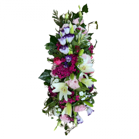 סידור פרחים אובלי